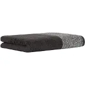 Cawoe Serviette de douche gris / gris basalte