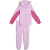 Puma Essential Block Tracksuit Rose 3-4 Years Enfants