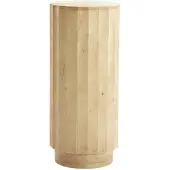 Light & Living Poteau en bois ELLENA avec finition naturelle – Ø35x80 cm