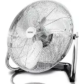 KOENIC Kff 45322 M Ventilateur Argenté - 3 Vitesses