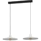 Eglo Lampe suspendue rétro pour salle à manger Miniere