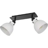 Eglo Lampe de plafond grise Matlock 2x E27 - conception