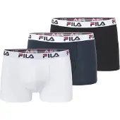 FILA Sous-vêtements rouge vif / noir / blanc / blanc cassé