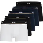 BOSS Boxers 'Essential' bleu marine / bleu cobalt / noir / blanc