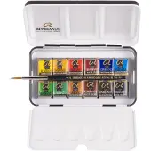 Rembrandt Aquarellfarbe Water colour box 12 Näpfchen, Mehrfarbig (120 ml)