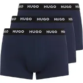 HUGO Boxers bleu marine / noir / blanc