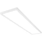 Briloner SLIM Plafonnier LED ultraplat 98x20cm rectangulaire 36W 4800lm 4000K lumière blanc neutre rétroéclairage Blanc lampe plafond salon bureau cuisine couloir