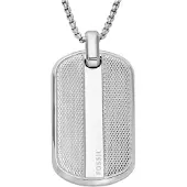 Fossil Chaîne argent