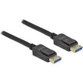 DeLOCK DisplayPort Kabel (3 m), Câble vidéo, Noir