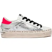 Crime London Distressed Platform Trainers Argenté EU 42 Femme