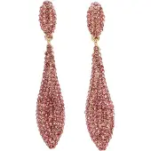 Avant Garde Boucles d'oreilles 'Adelaina' rose