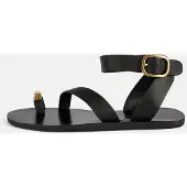 L37 HANDMADE SHOES Séparateur d'orteils 'OCEAN ODYSSEY' noir