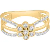 Diamant Exquis Bague or