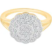 Diamant Exquis Bague or