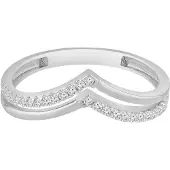 Diamant Exquis Bague argent
