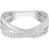 Diamant Exquis Bague argent