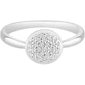 Diamant Exquis Bague argent