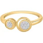 Diamant Exquis Bague or