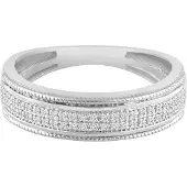 Diamant Exquis Bague argent