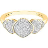 Diamant Exquis Bague or