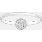 Diamant Exquis Bague argent