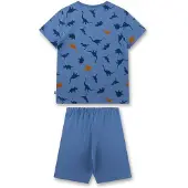 Sanetta Pyjama marine / saphir / orange