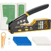 Vevor Pince à Sertir pour Réseau Ethernet RJ45/RJ11/RJ12