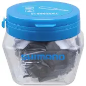 Shimano St-9000 Plastic Cap 100 Units Noir