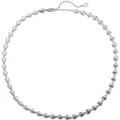 Hey Happiness Chaîne 'Heart Links' argent