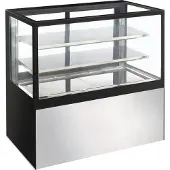 Polar Vitrine réfrigérée Longueur 1200 mm - 385 Litres, 3 niveaux,1030 W, 220 V - MONO