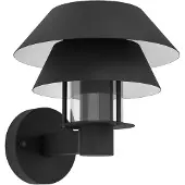 Eglo Lampe d'extérieur moderne Chiappera noir