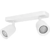 Eglo Spot monté en surface Camaldoli 2 lumières blanches