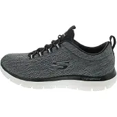 SKECHERS Baskets basses 'Summits Louvin' gris fumé / noir