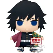 Banpresto Giyu Tomioka Kimetsu No Yaiba Teddy 32 cm Golden Golden Taille unique