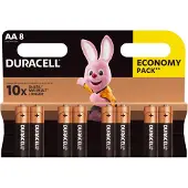 Duracell 10pp010028 Pile ménagère jetable aa