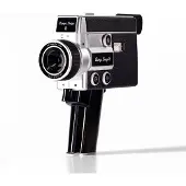 Campsnap Caméscope CS-8 Caméra vidéo Numérique Super 8 Noir