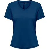 Only Play T-shirt fonctionnel 'ONPFont' bleu cobalt