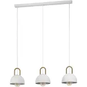 Eglo 99696 CALMANERA E27 triple suspension 900x200mm blanc laiton