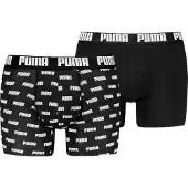 Puma Hommes, Sous-vêtements, Lot de 2 boxers pour homme avec imprimé Everyday Aop, (lot de 2, XL)