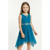 Bonprix Robe gentiane / argent