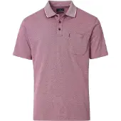 Casa Moda T-Shirt rouge chiné