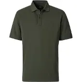Casamoda Regular Fit Polo vert, Unicolore