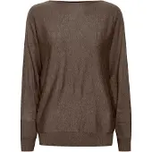 Culture Pull-over 'CUAnnemarie' marron chiné