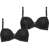 Triumph Soutien-gorge ' Azalea Florale ' noir