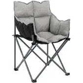 Bo Camp - Urban Outdoor - Chaise pliante - Montpellier - Gris