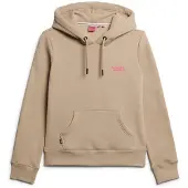 Superdry Essential Logo Hoodie Beige 2XS Femme