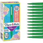 Paper Mate CF12PENNA PUNTA FIBRA FLAIR VER 1MM