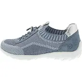 Remonte Baskets basses bleu-gris / blanc cassé