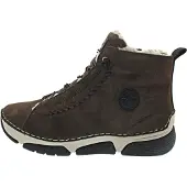 Rieker Bottines à lacets marron / noir