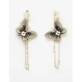 Avant Garde Boucles d'oreilles 'Olgaette' or